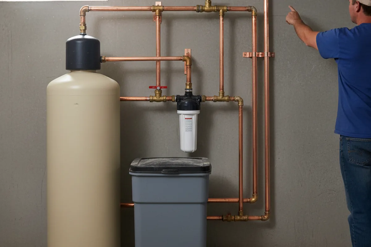Whole-house water treatment system installed in Columbia Station